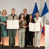 Preisübergabe an die Jugendlichen des Deutsch-Polnischen Jugendwerks